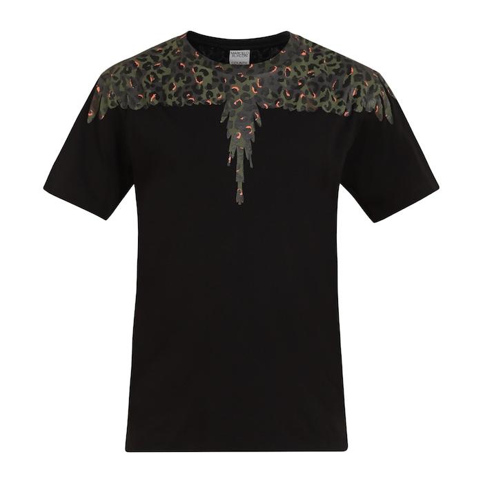 men black animalier wings regular-fit t-shirt