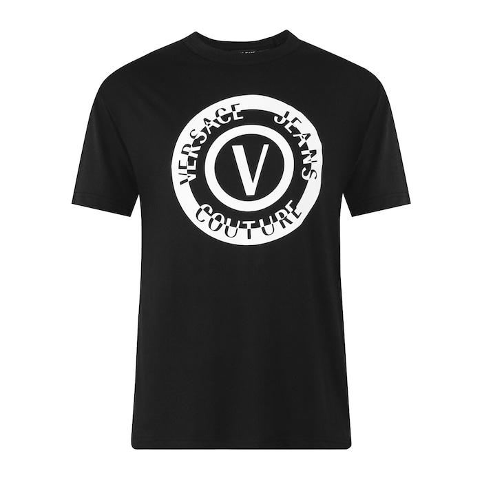 men black big center vjc emblem t-shirt