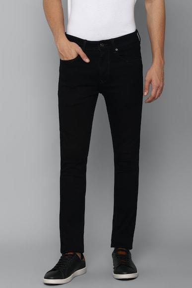 men black dark super slim fit jeans