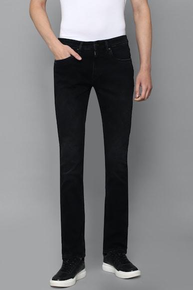 men black dark super slim fit jeans