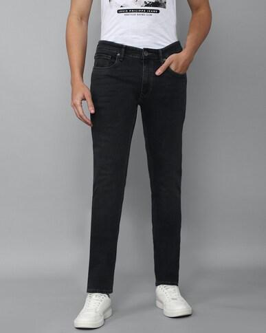 men black dark super slim fit jeans