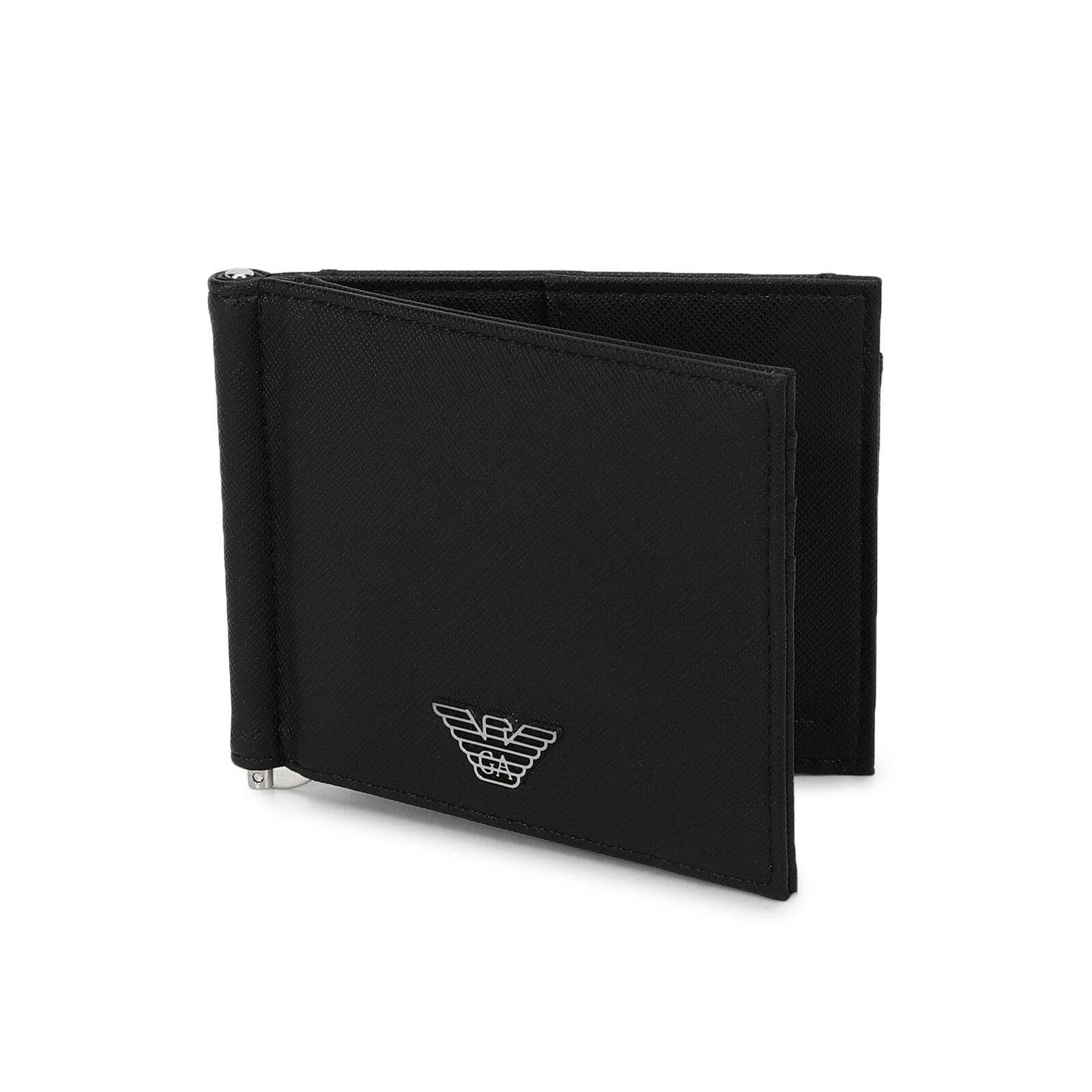 men-black-eagle-branding-bi-fold-wallet-with-money-clip