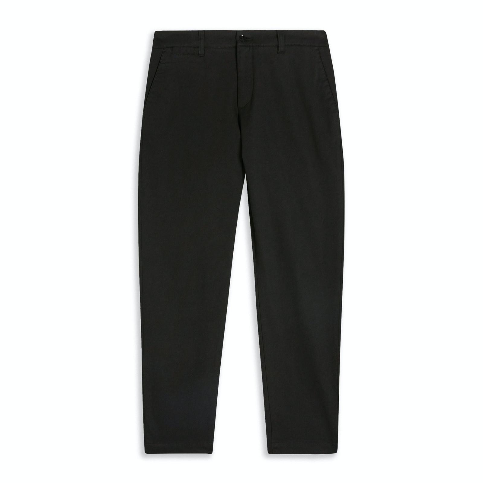 men black genbee casual relaxed chinos