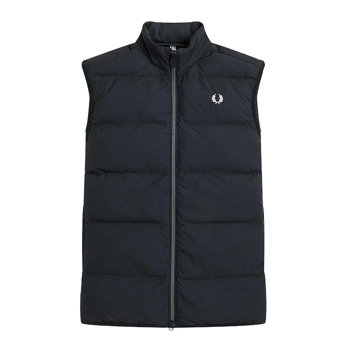 men black insulated gilet