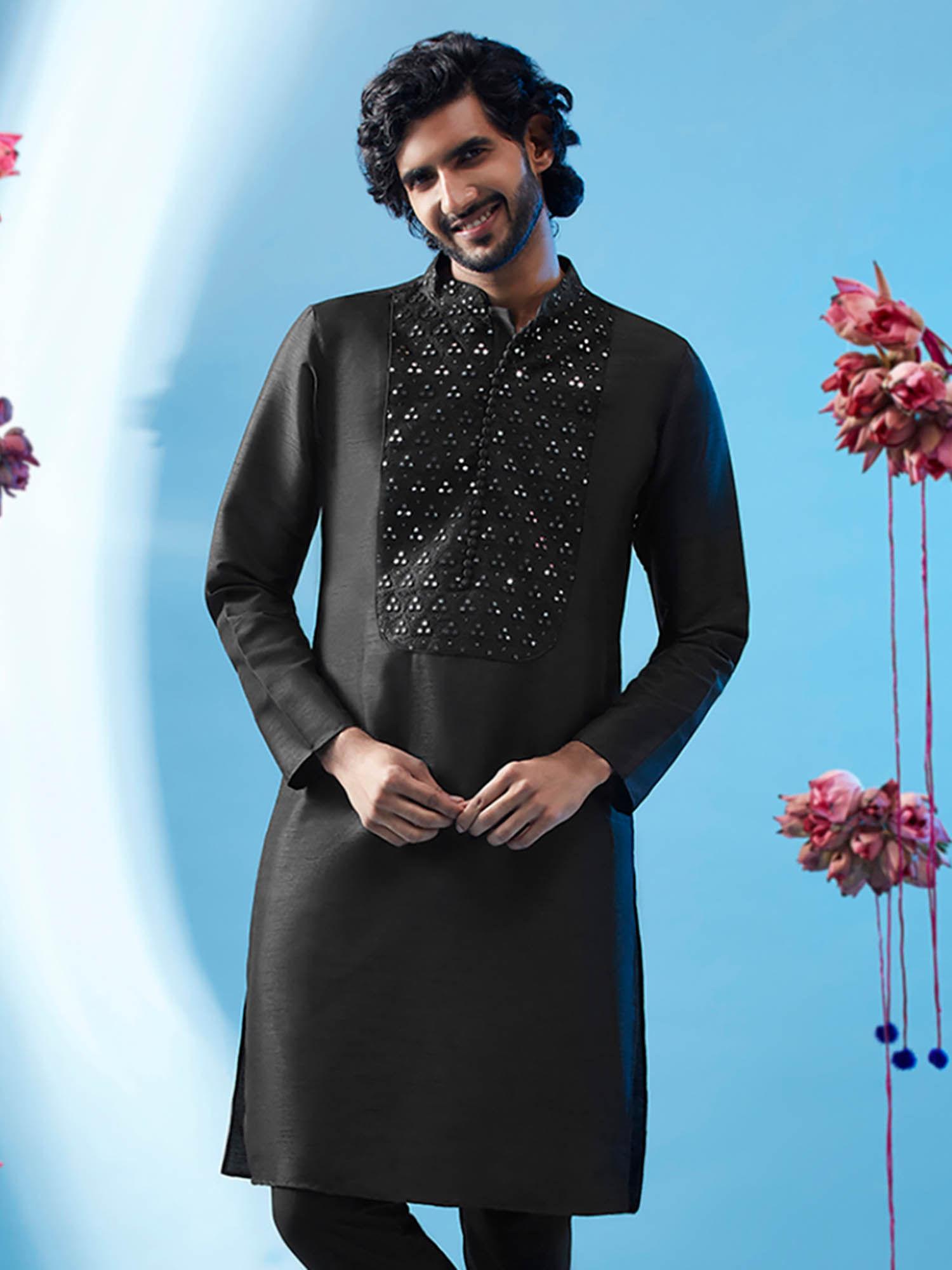 men black kurta