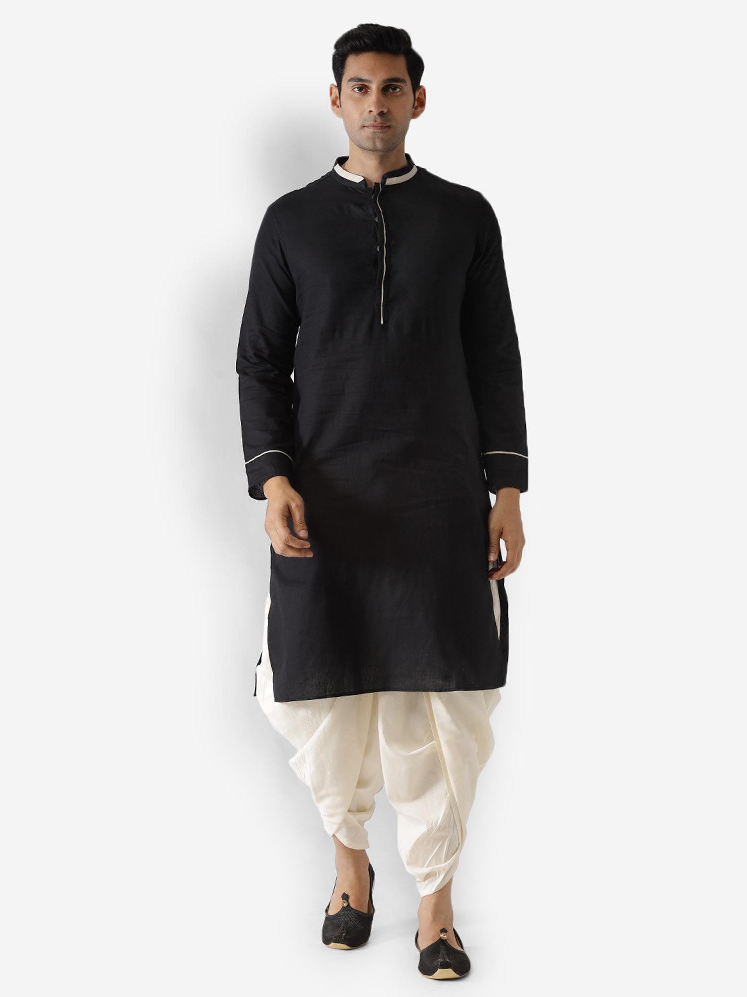 men black kurta