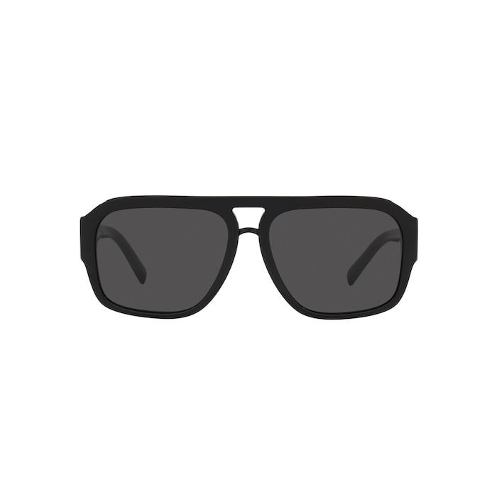 men black pilot acetate sunglass