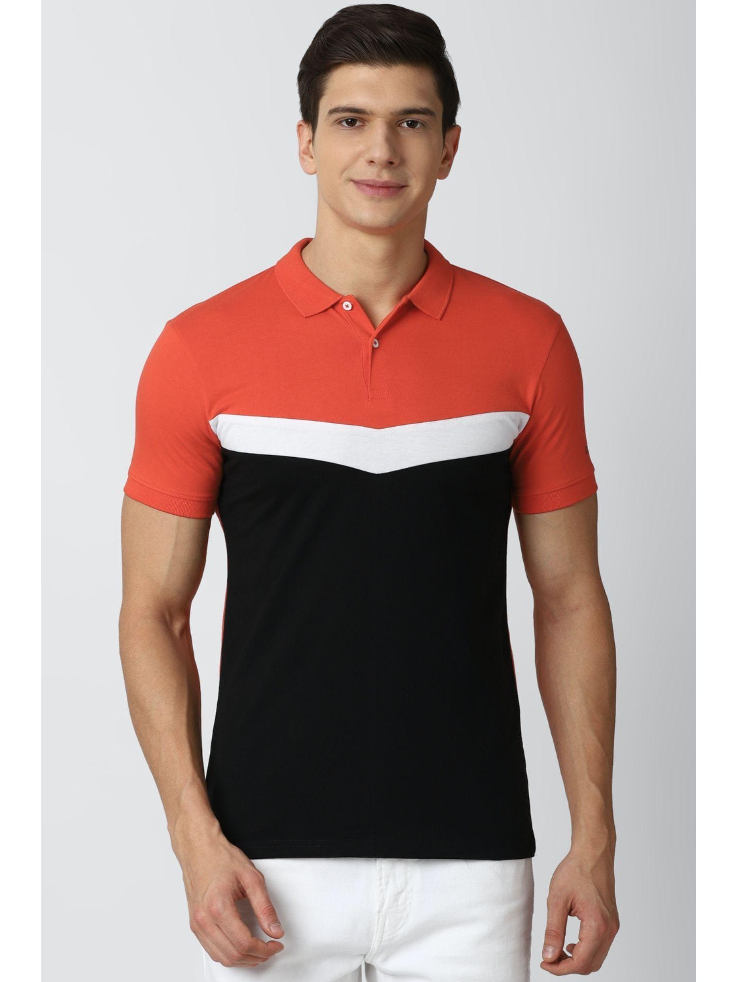 men black polo t shirt