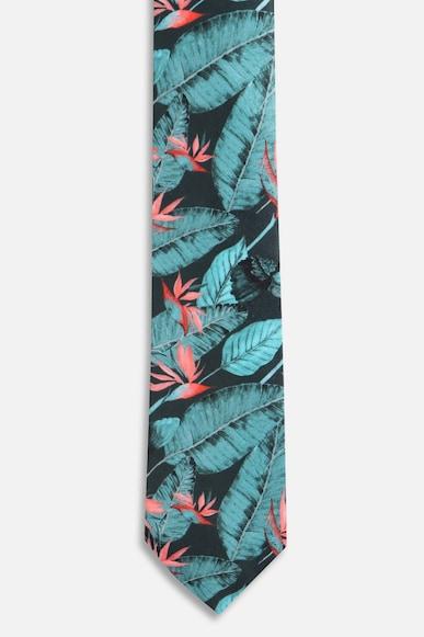 men black print tie