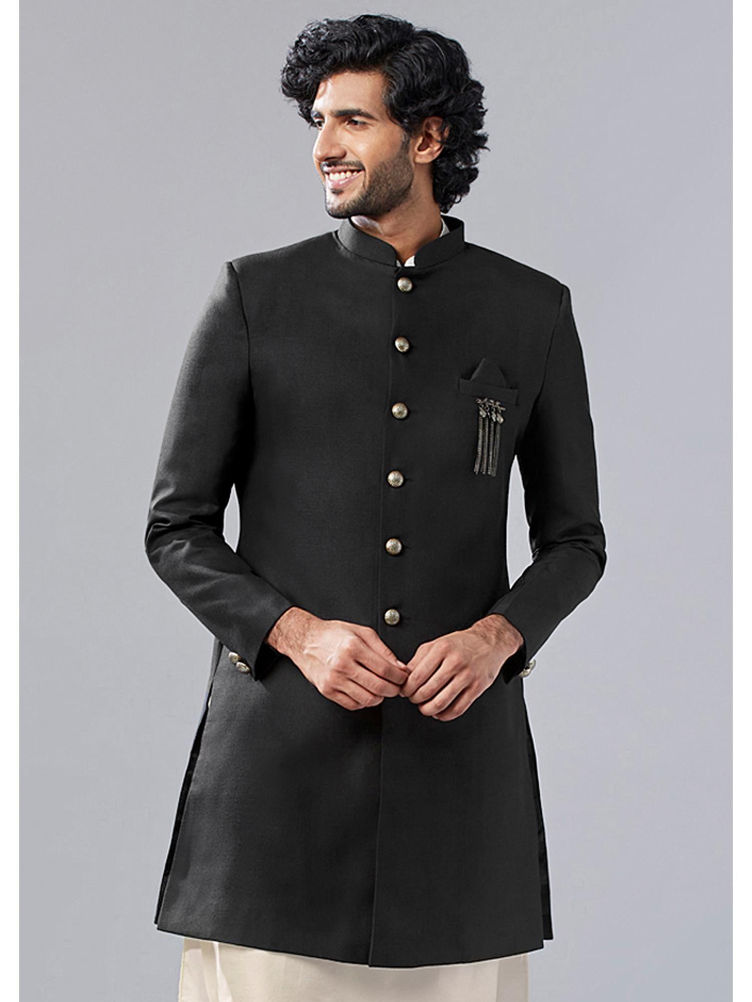 men black sherwani