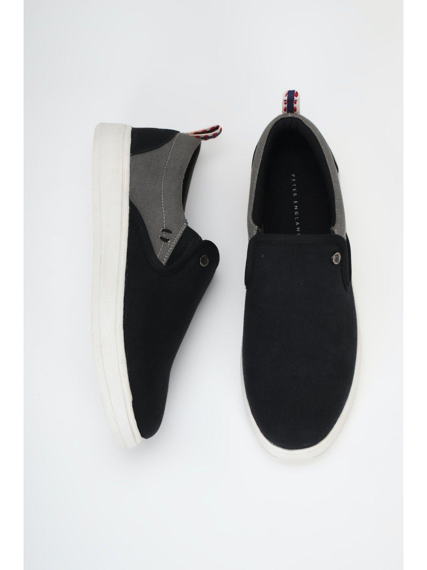 men black slip ons