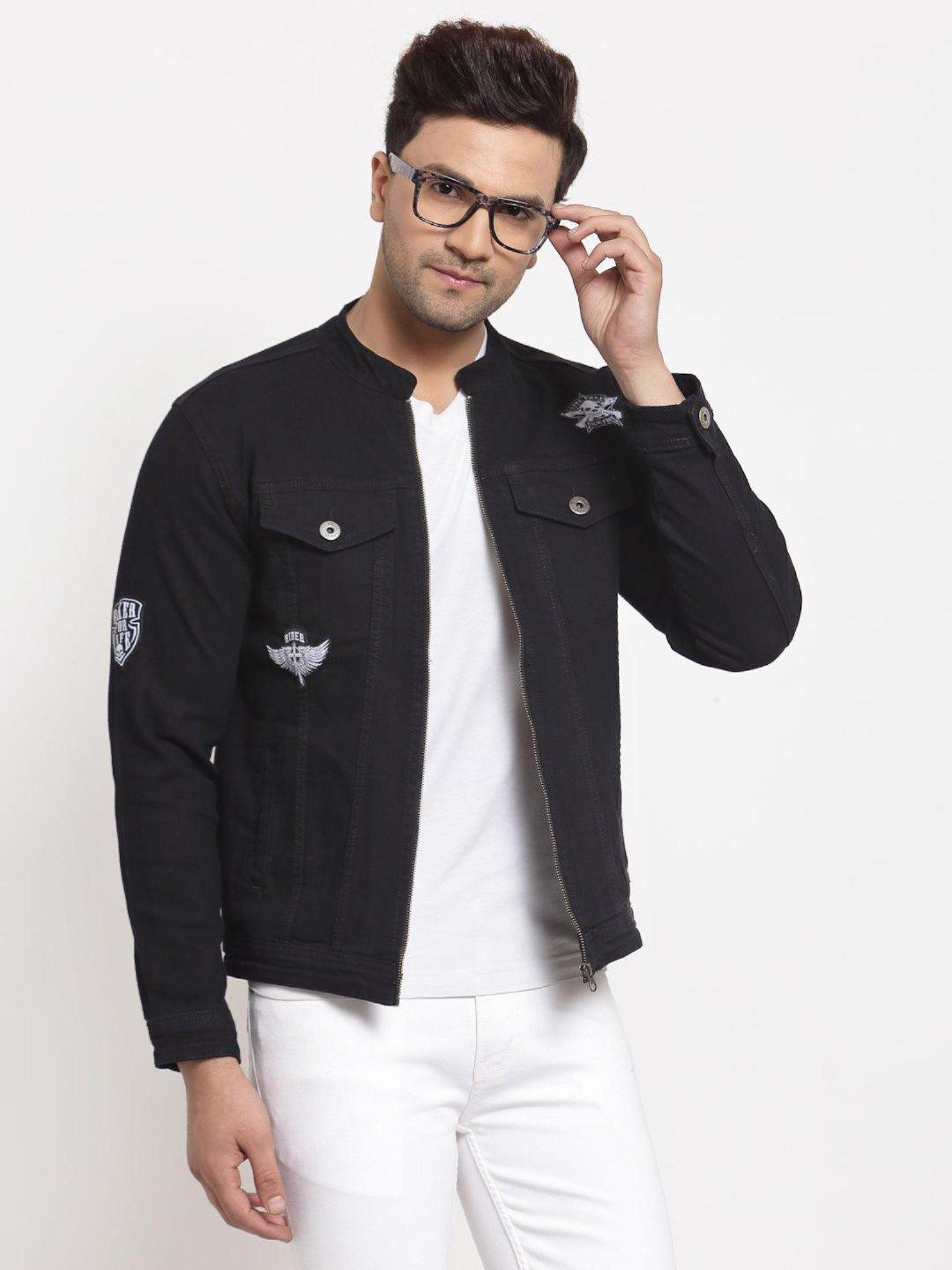 men black sporty jacket