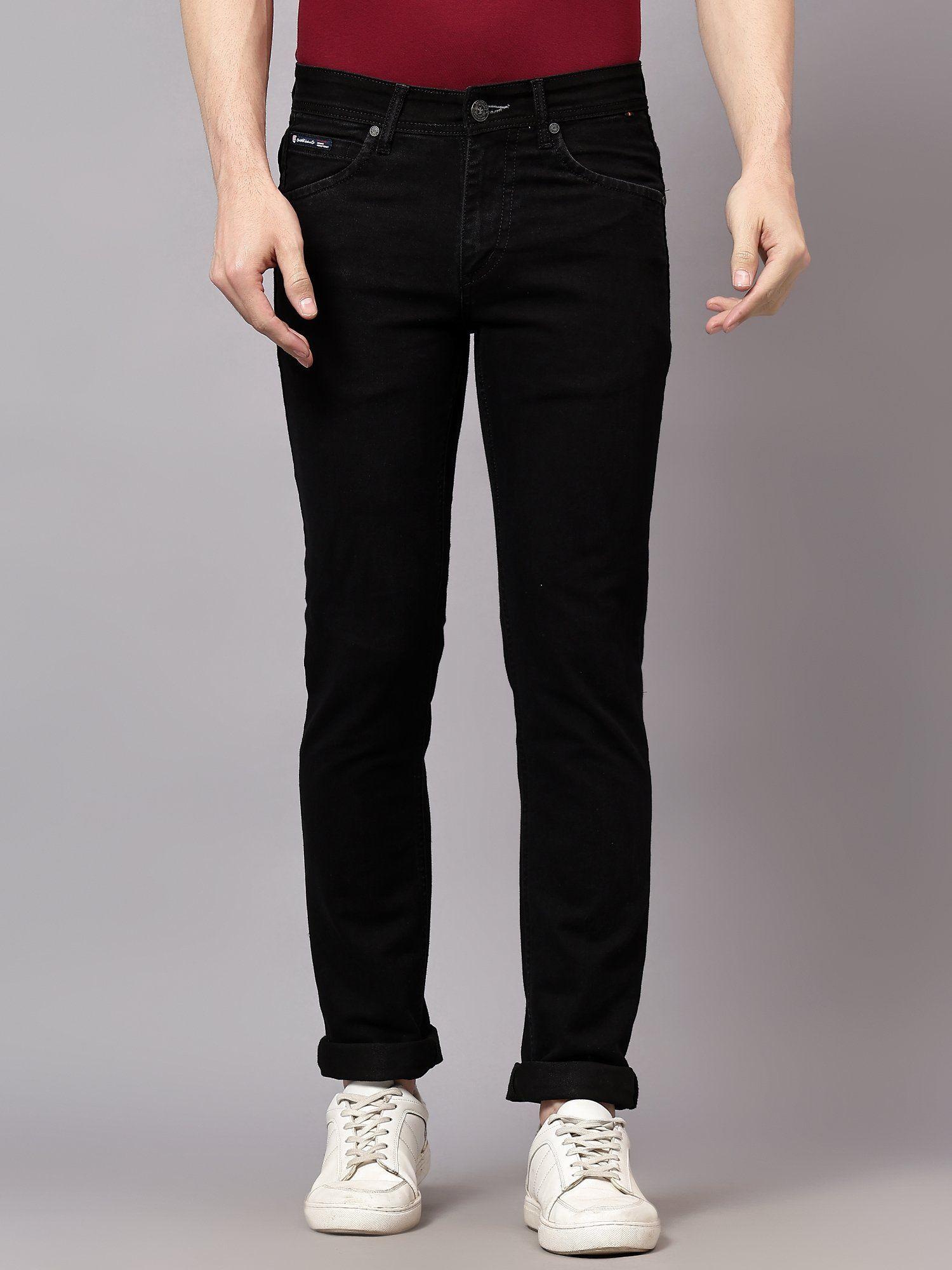 men black stretchable jeans