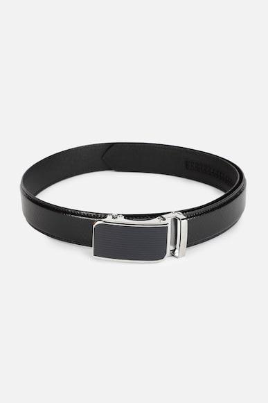 men black textured casual belt