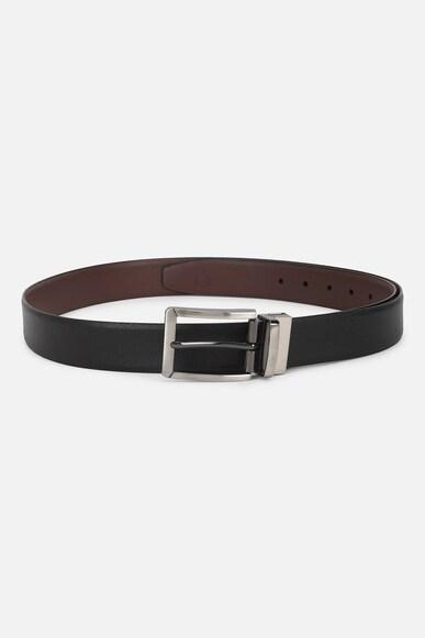 men black textured formal belt