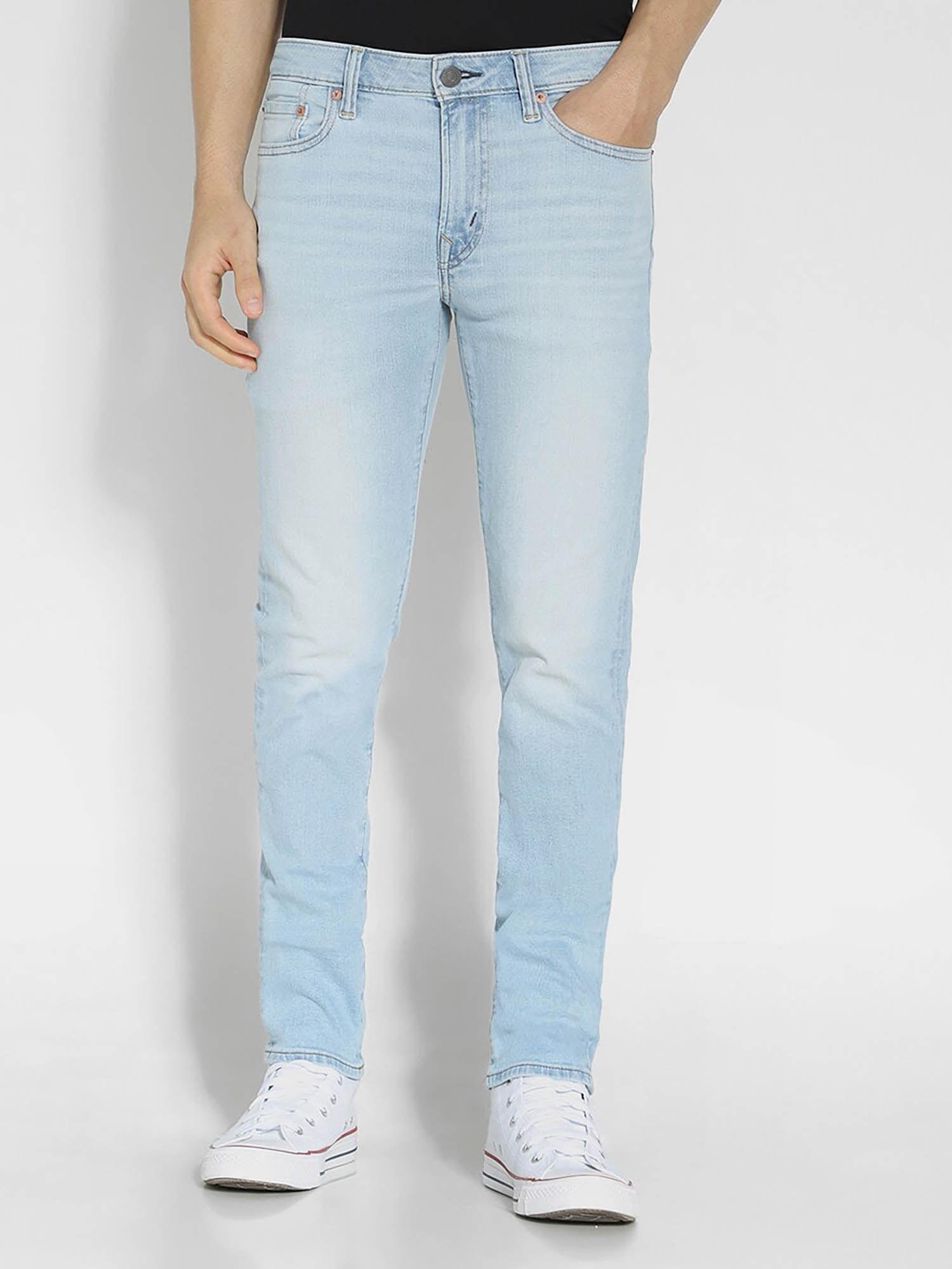 men blue air flex+ slim jeans