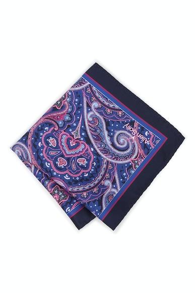 men blue formal pocket square