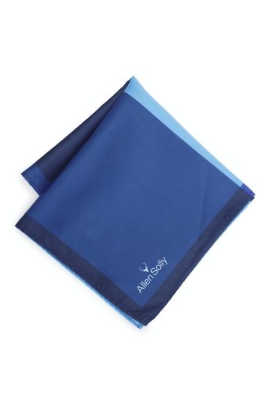 men blue formal pocket square