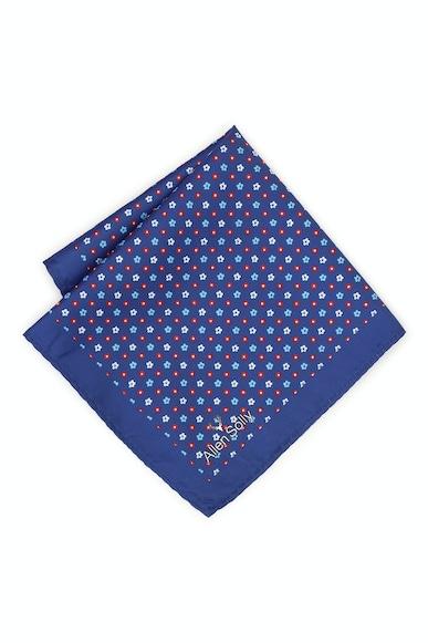 men blue formal pocket square