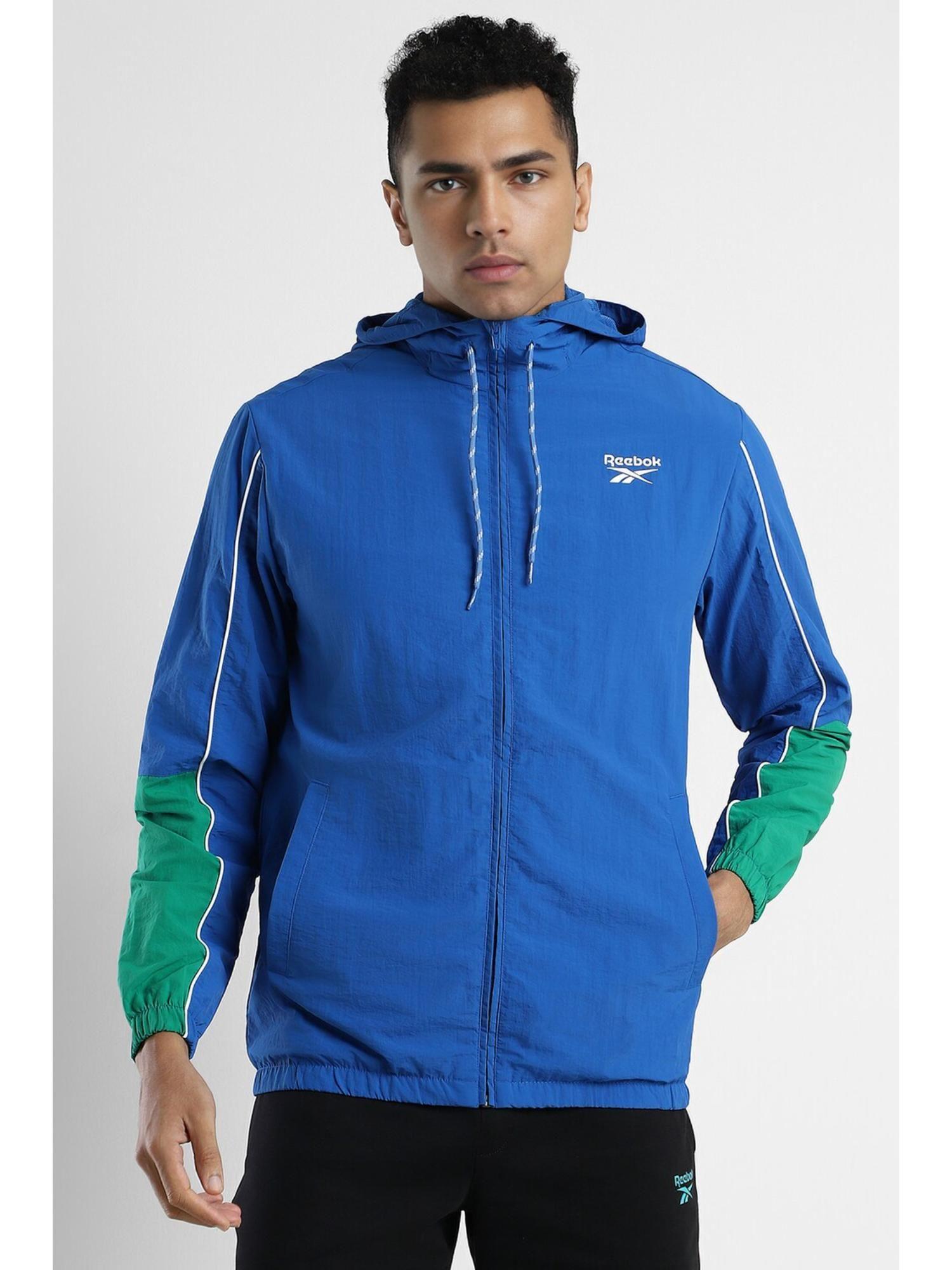 men blue hype jacket