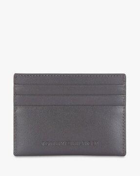 men brand print bi-fold wallet