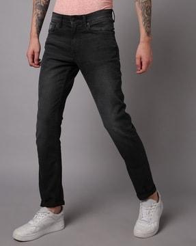 men brandon lightly washed slim tapered fit jeans