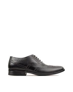 men brogues with genuine leather upper
