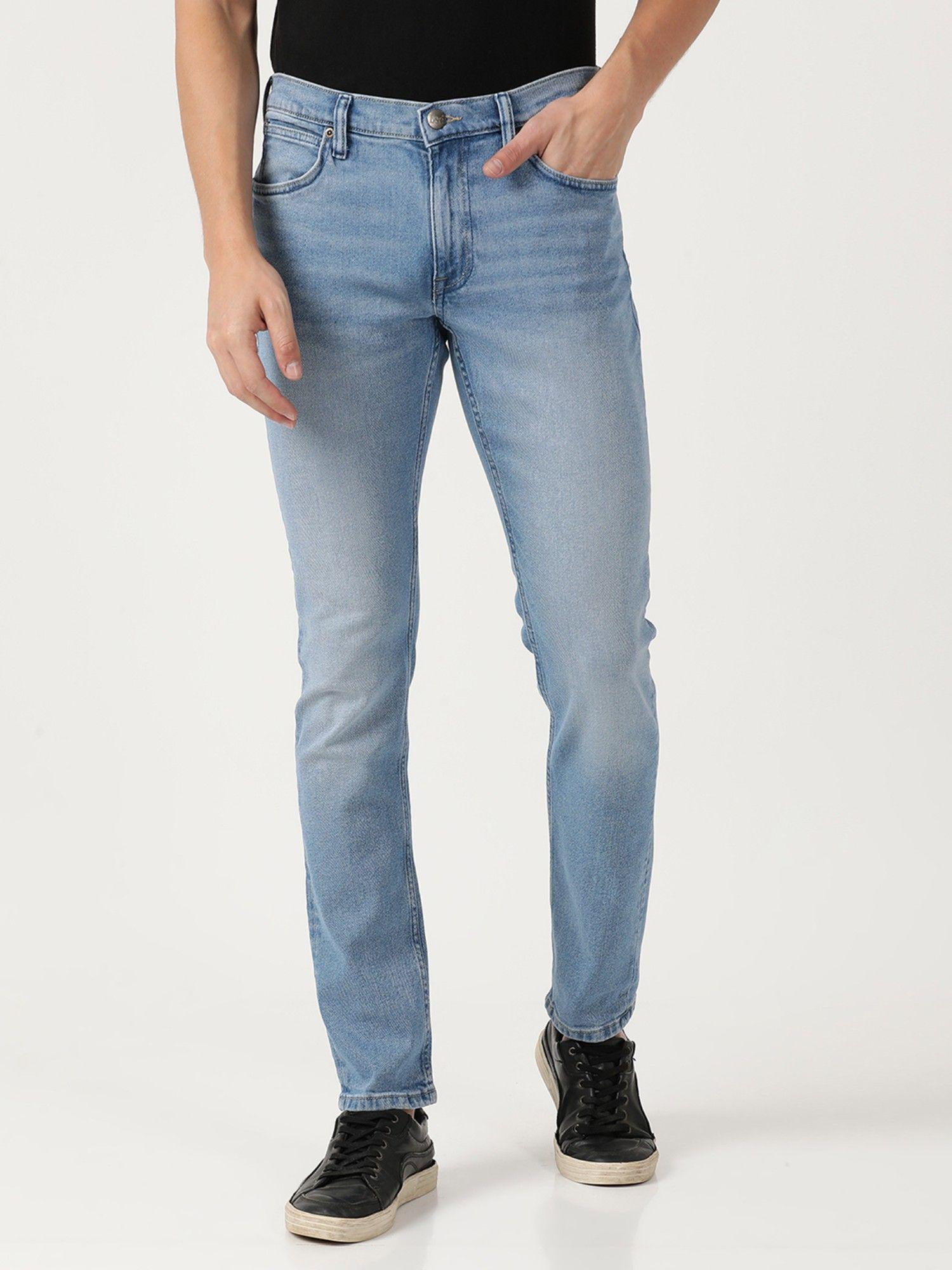 men bruce blue skinny jeans