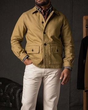men canvas sierra tailored fit jacket