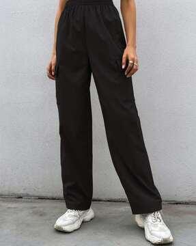 men cargo track pants with insert pockets