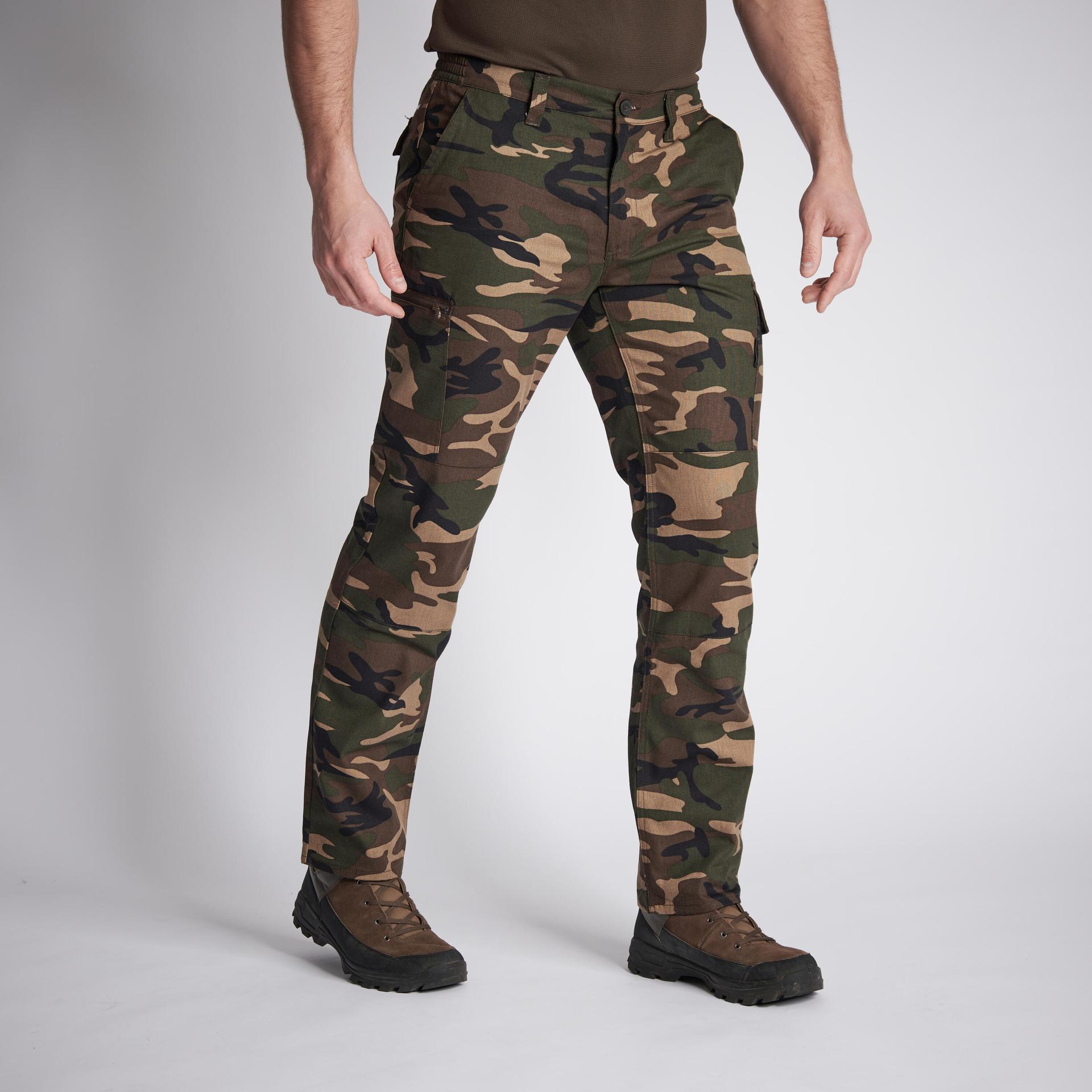 men cargo trousers pants sg-300 - woodland green