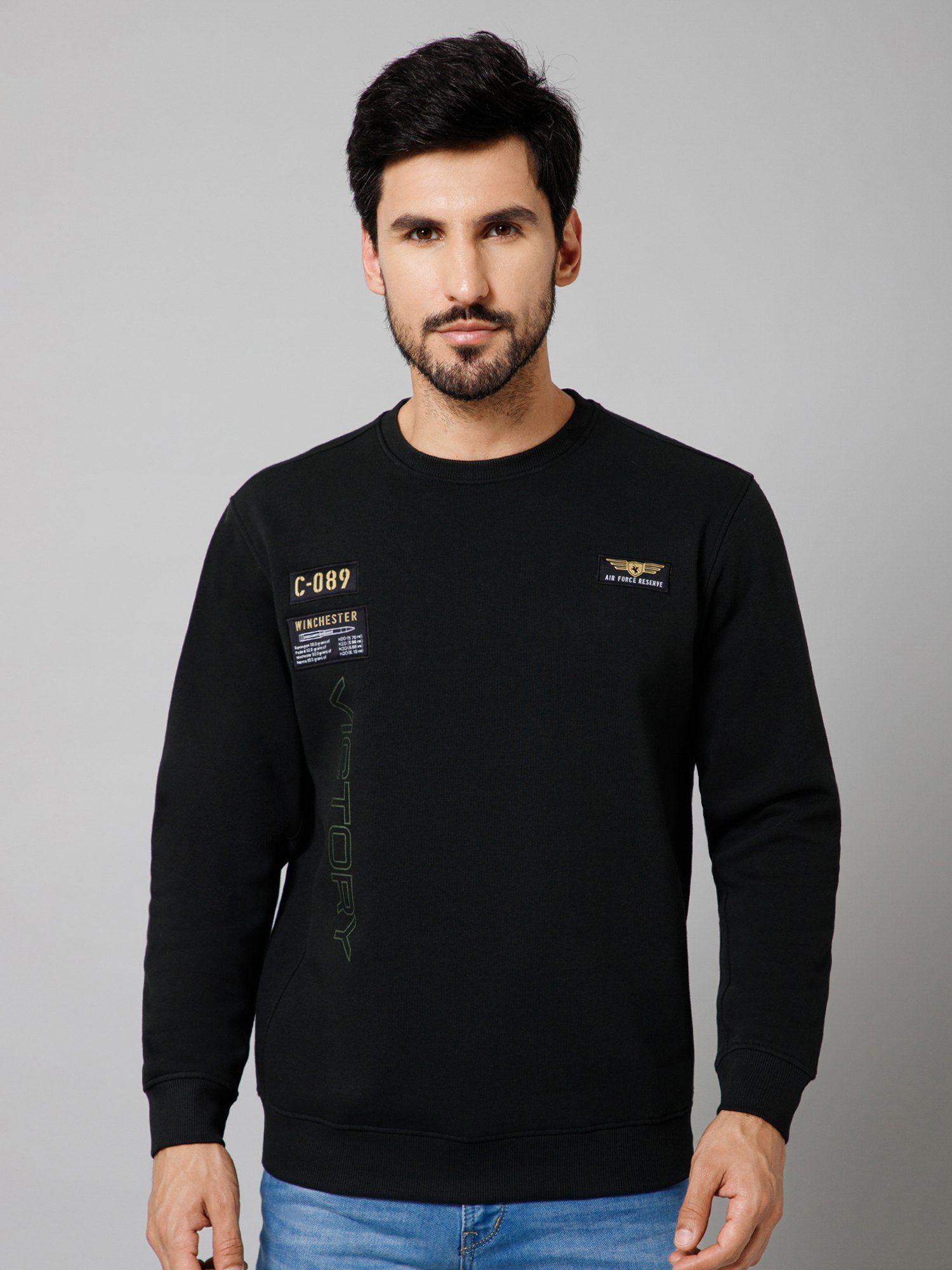 men casual olive sweatshirt