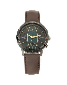 men chronograph watch with tungsten bezel ring - nq1832kl01