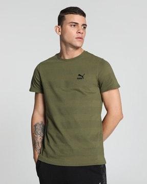 men classics jacquard t-shirt