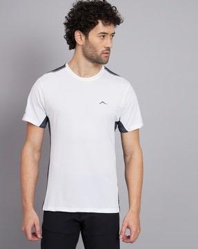 men colorblock ultrabreathe athletic crew-neck t-shirt