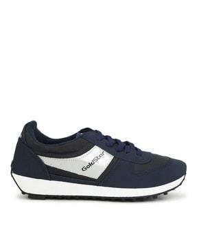 men colourblock sports shoes