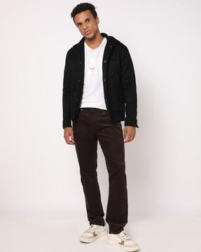 men corduroy slim fit jeans in flex with washwell