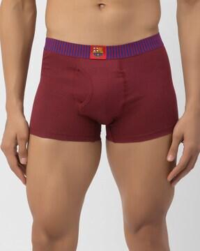 men cotton trunks with striped waist