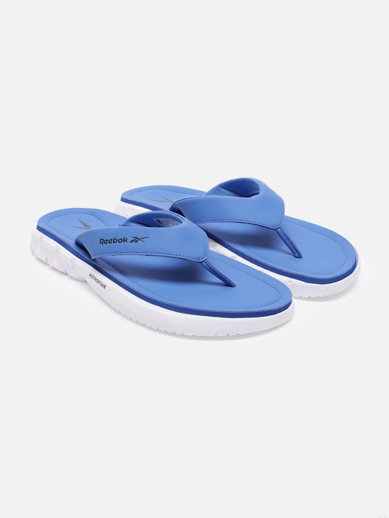 men crew flipflops blue