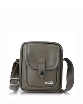 men crossbody sling bag with detachable strap