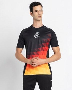 men dfb preshi slim fit football crew-neck t-shirt