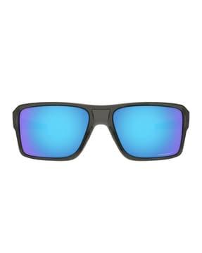 men double edge polarized rectangular sunglasses-0oo9380