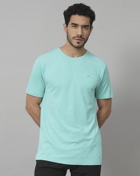 men drimax athletic regular fit crew-neck t-shirt