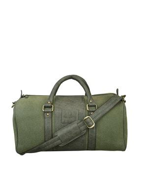 men duffle bag with detachable shoulder strap