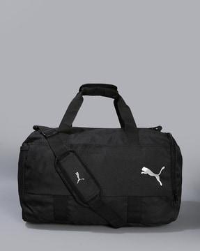 men duffle bag with logo print