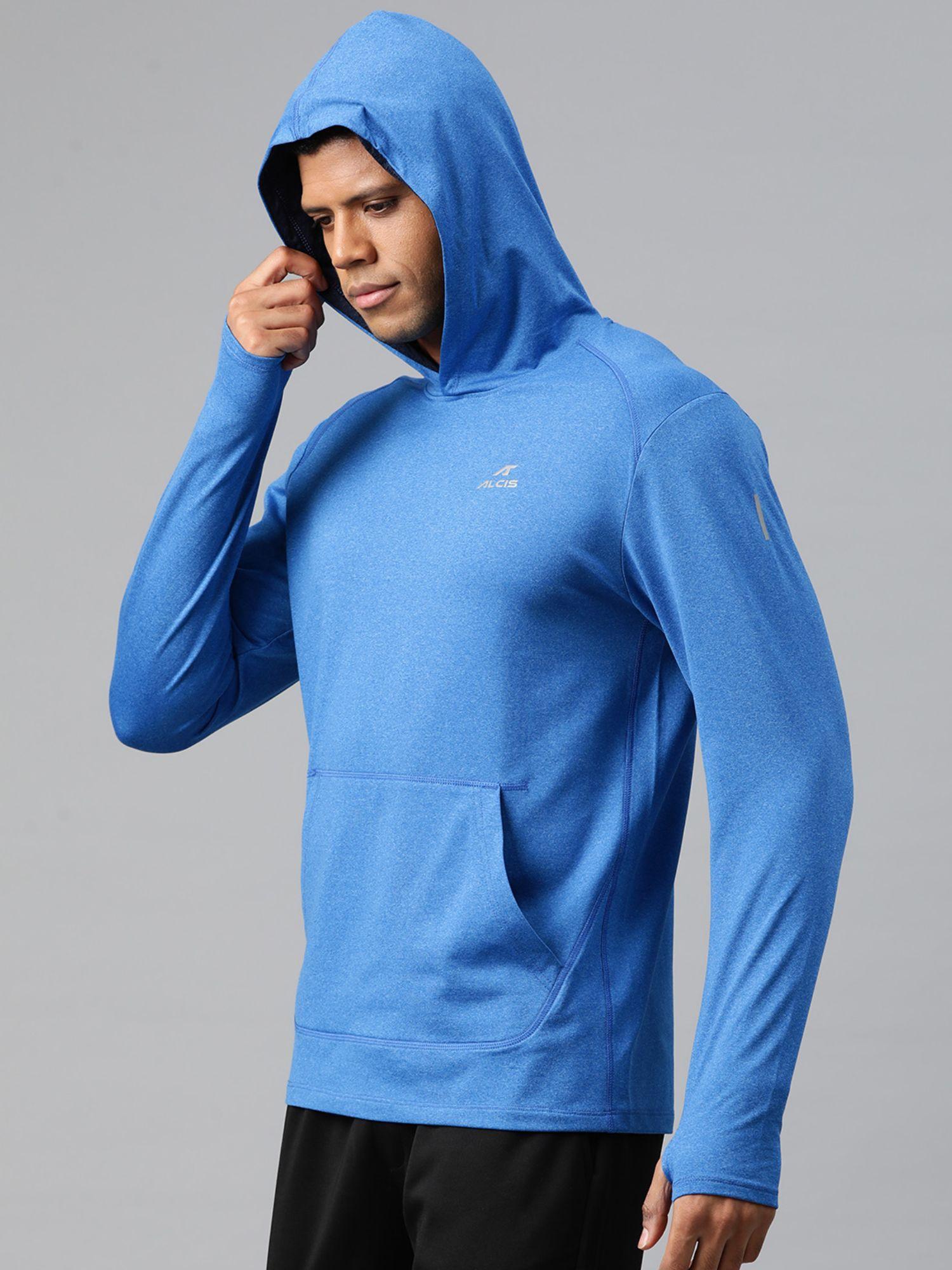 men dynamic fit hooded sweatshirt