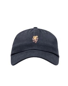 men embroidered baseball cap with stitched details