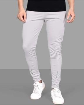 men fitted track pants