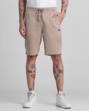 men flat-front regular fit city shorts