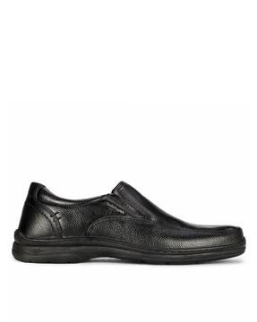 men flat heel slip-on formal shoe